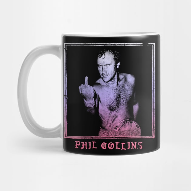 Phil Collins // Vintage Style Design by Indanafebry